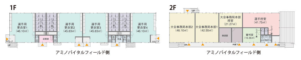 大会本部棟図面