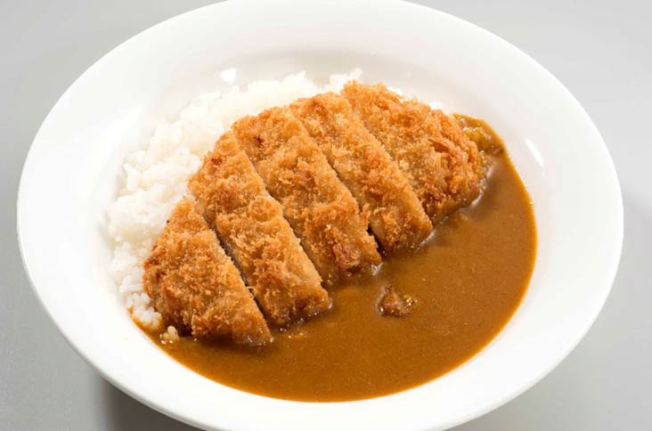 三元豚ロースカツカレー