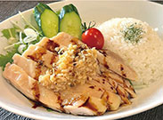 海南鶏飯-シンガポールチキンライス-