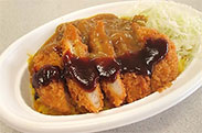 カツカレー ターメリックライス
