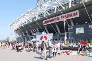 味の素スタジアムBIGフリーマーケットの告知用写真